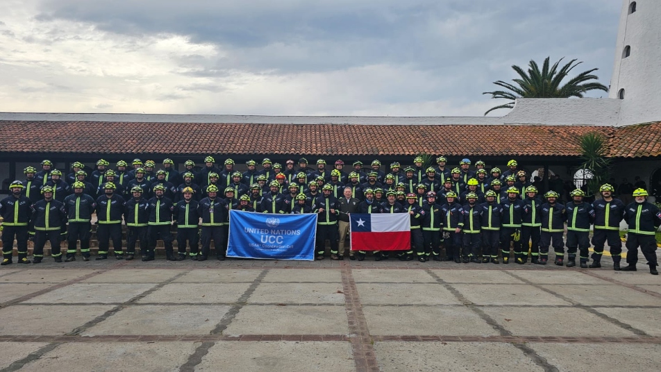 USAR Bomberos de Chile se re clasifica con éxito ante INSARAG